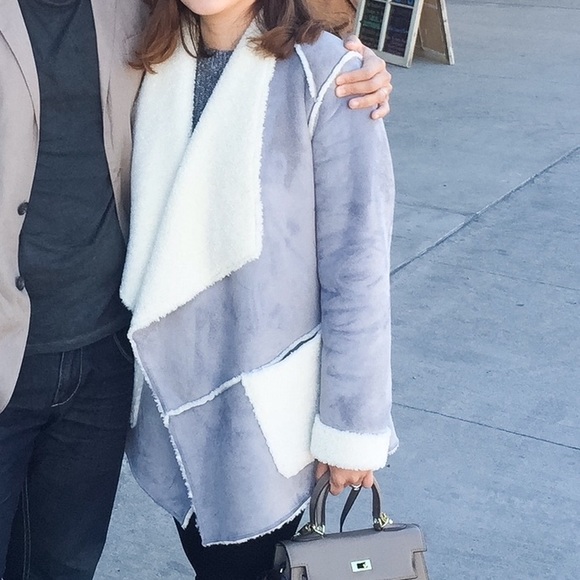 Shearling winter coat - Picture 8 of 8